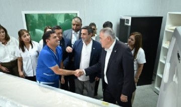 Jaldo inauguró una nueva sala de tomografía en Tafí del Valle con una inversión de 400 millones de pesos